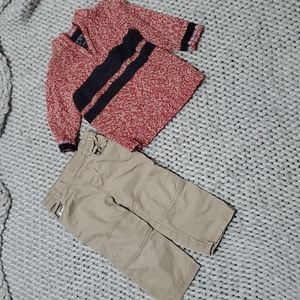 Boy warm dress outfit